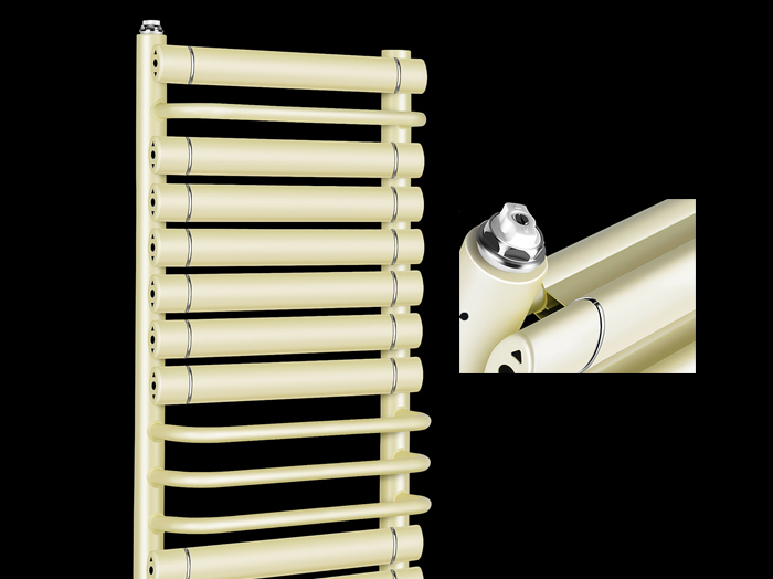 铜铝扁管卫浴散热器