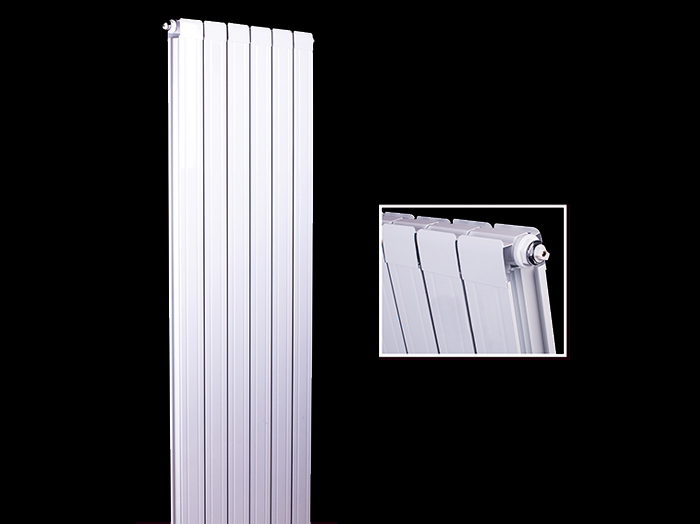 铜铝复合散热器85X75